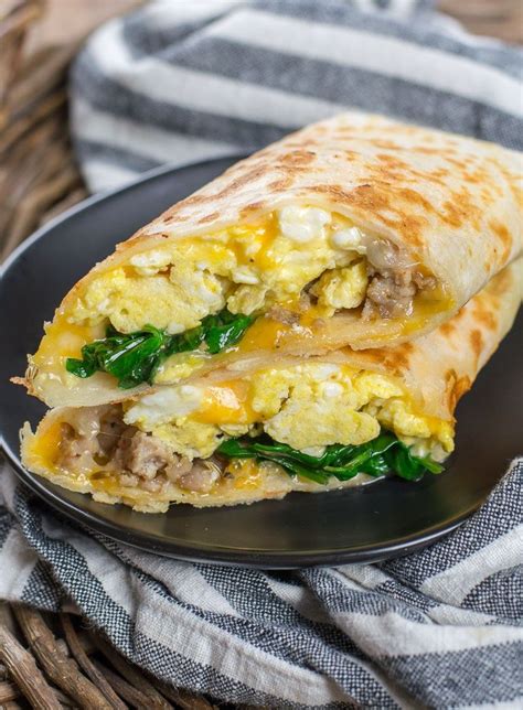 How many carbs are in west coast breakfast wrap - calories, carbs, nutrition