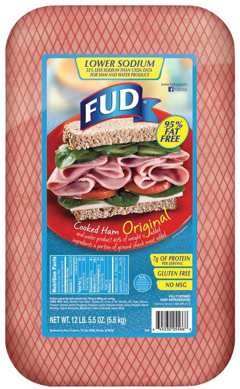 How many carbs are in wrap ham reduced sodium - calories, carbs, nutrition