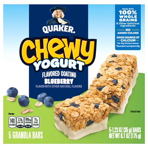 How many carbs are in yogurt granola bar - calories, carbs, nutrition