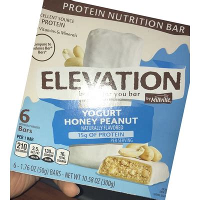 How many carbs are in yogurt honey peanut - calories, carbs, nutrition