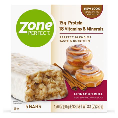 How many carbs are in zone bar - calories, carbs, nutrition