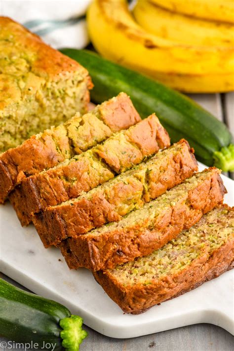 How many carbs are in zucchini banana bread - calories, carbs, nutrition