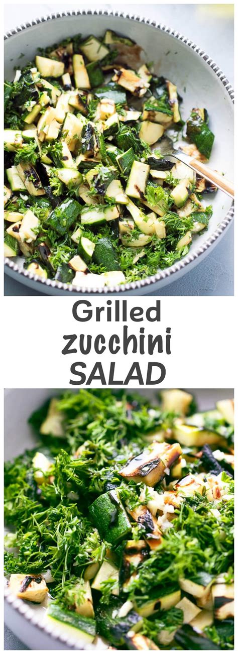 How many carbs are in zucchini grilled balsamic sliced lengthwise 1/4