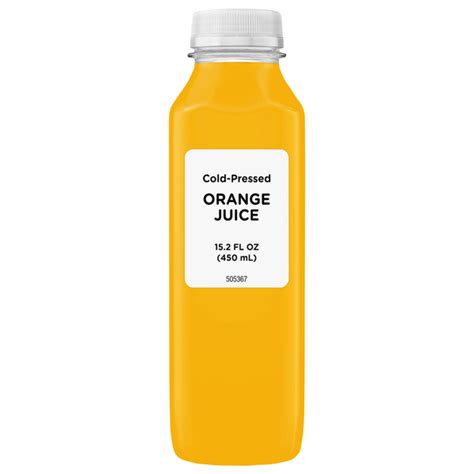 How many protein are in 100% orange juice (15.2) - calories, carbs, nutrition