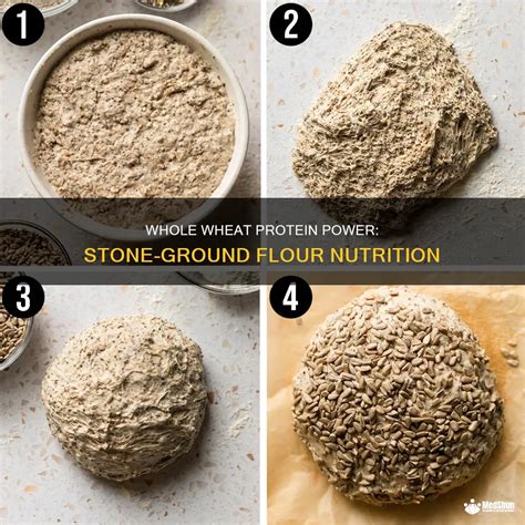 How many protein are in 100% whole wheat (stone ground) - calories, carbs, nutrition