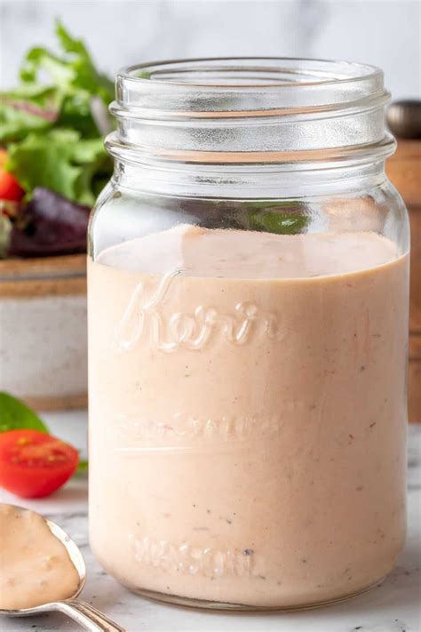 How many protein are in 1000 island dressing (62351.0) - calories, carbs, nutrition