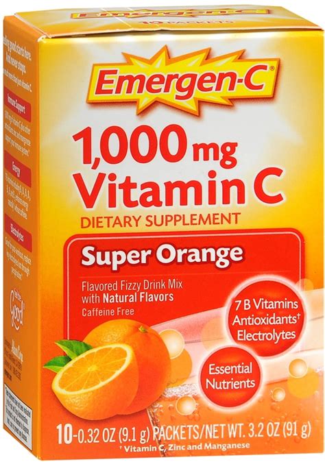 How many protein are in 1000 mg vitamin c - super orange - calories, carbs, nutrition