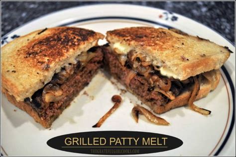 How many protein are in 155 double grilled patty melt - calories, carbs, nutrition