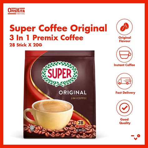 How many protein are in 3 in 1 premix coffee (regular) - calories, carbs, nutrition