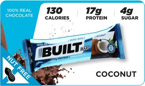 How many protein are in 50% protein bar (coconut) - calories, carbs, nutrition