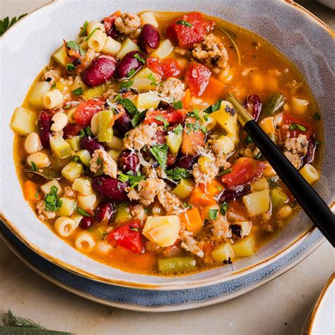 How many protein are in 99%fat free minestrone - calories, carbs, nutrition