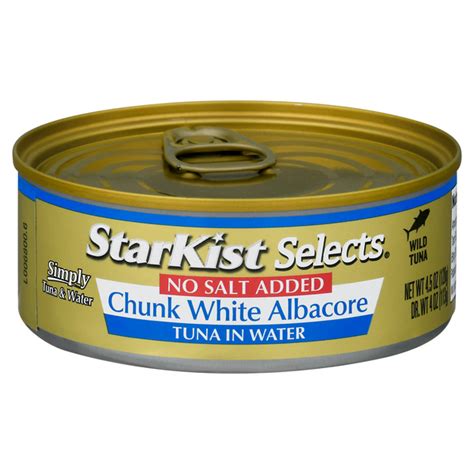 How many protein are in albacore chunk white tuna in water - calories, carbs, nutrition