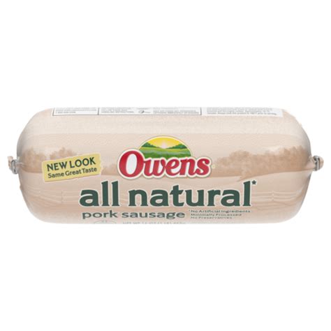 How many protein are in all natural regular pork sausage - calories, carbs, nutrition