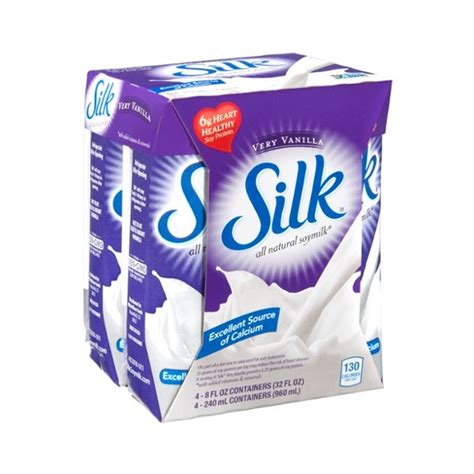 How many protein are in all natural very vanilla soymilk - calories, carbs, nutrition