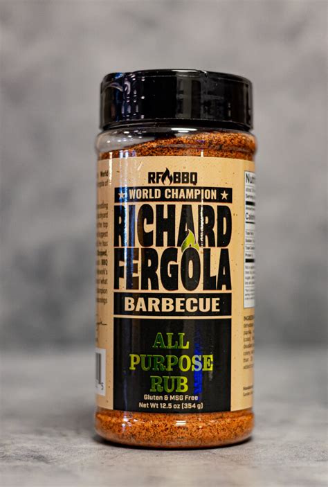 How many protein are in all purpose rub seasoning - calories, carbs, nutrition