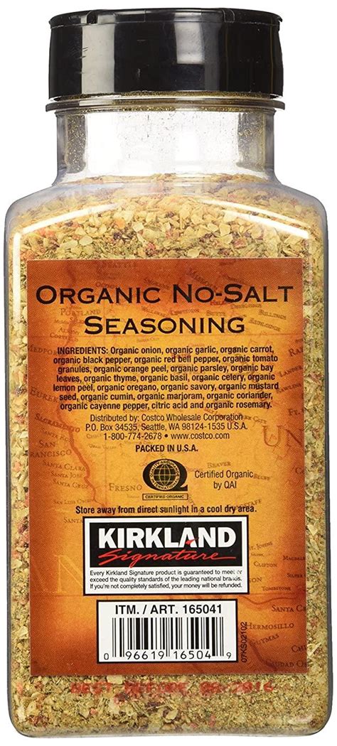 How many protein are in all-purpose no-salt seasoning blend - calories, carbs, nutrition