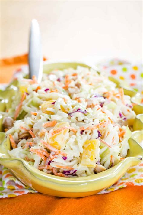 How many protein are in aloha coleslaw - calories, carbs, nutrition