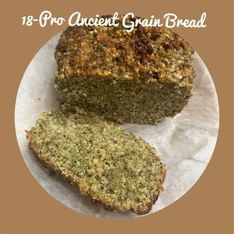 How many protein are in ancient grains bread - calories, carbs, nutrition