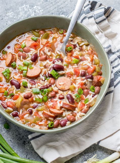 How many protein are in andouille risotto with red beans - calories, carbs, nutrition