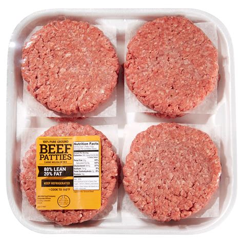 How many protein are in angus beef burger (80/20) (94936.4) - calories, carbs, nutrition