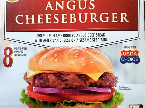 How many protein are in angus cheeseburger - calories, carbs, nutrition