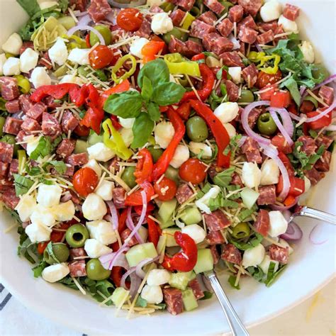 How many protein are in antipasto chopped salad - calories, carbs, nutrition