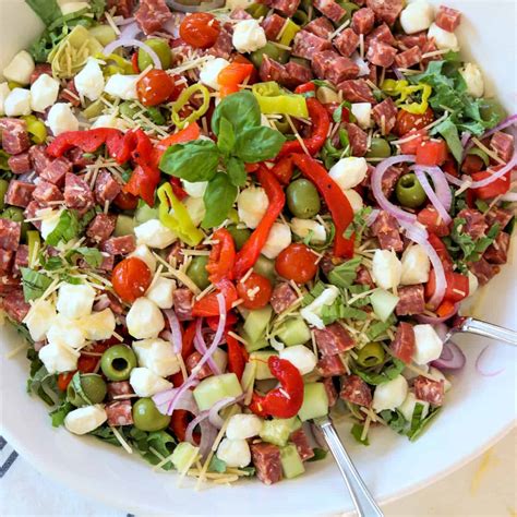 How many protein are in antipasto chopped salad - calories, carbs, nutrition