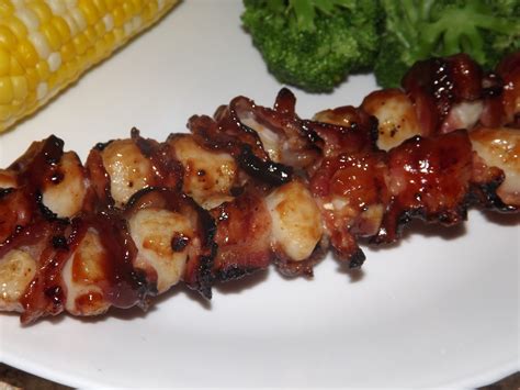 How many protein are in appetizer bacon wrapped scallop conv bbq sauce 1 ea - calories, carbs, nutrition