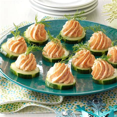 How many protein are in appetizer canape salmon 1 ea - calories, carbs, nutrition