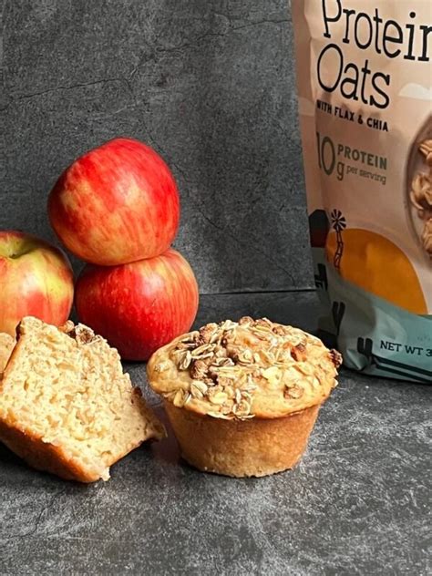 How many protein are in apple crunch muffin - calories, carbs, nutrition