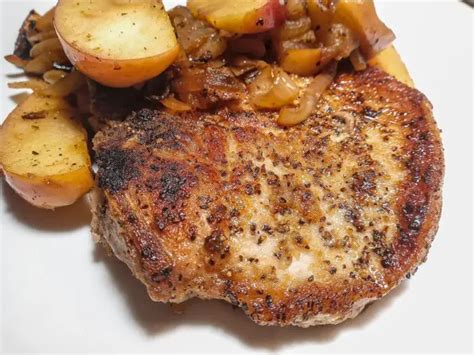 How many protein are in apple ginger pork chop - calories, carbs, nutrition