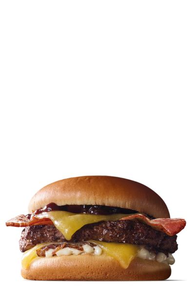 How many protein are in apple glazed bacon angus burger - calories, carbs, nutrition