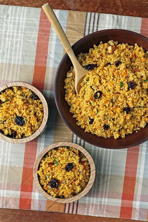 How many protein are in apple raisin couscous (24501.1) - calories, carbs, nutrition