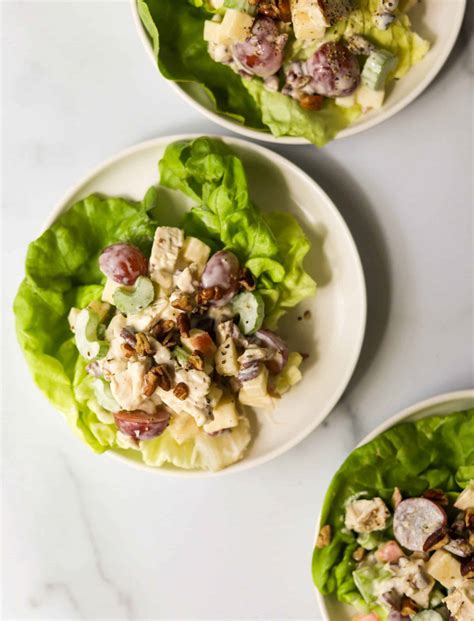 How many protein are in apple walnut chicken salad on wheat wrap grab and go - calories, carbs, nutrition