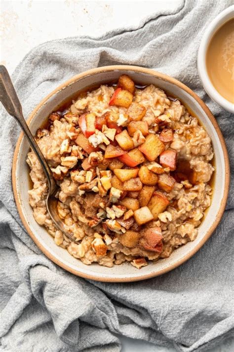 How many protein are in apples and cinnamon oatmeal nut blend - calories, carbs, nutrition