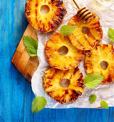 How many protein are in asian grilled pineapple - calories, carbs, nutrition