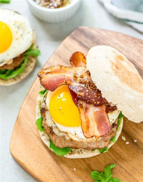 How many protein are in autumn turkey burger with peppered maple bacon - calories, carbs, nutrition