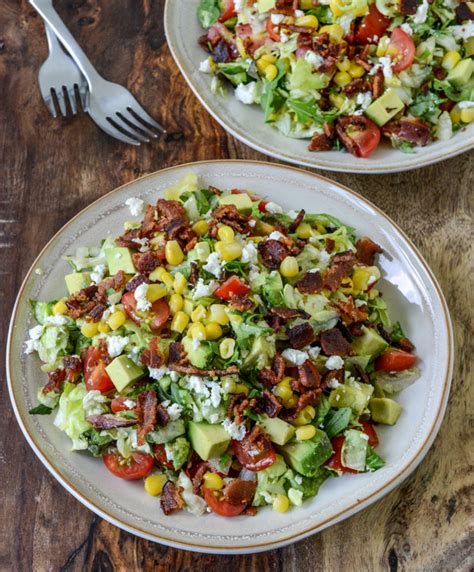 How many protein are in avocado blt chopped salad - calories, carbs, nutrition