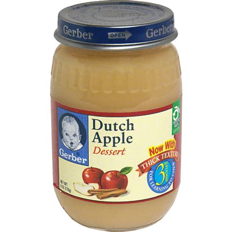 How many protein are in babyfood, dessert, dutch apple, junior - calories, carbs, nutrition