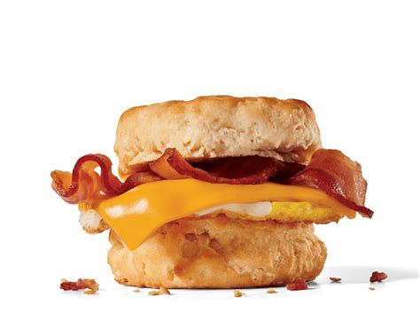 How many protein are in bacon egg and cheese biscuit - calories, carbs, nutrition