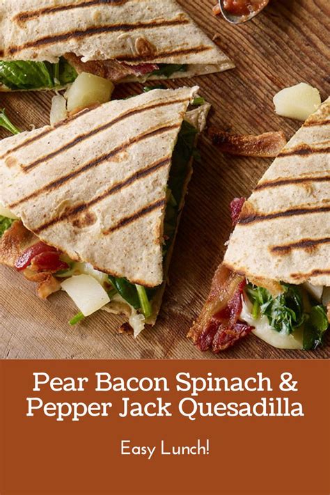 How many protein are in bacon pepper jack quesadilla - calories, carbs, nutrition