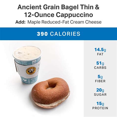 How many protein are in bagel with cream cheese - calories, carbs, nutrition