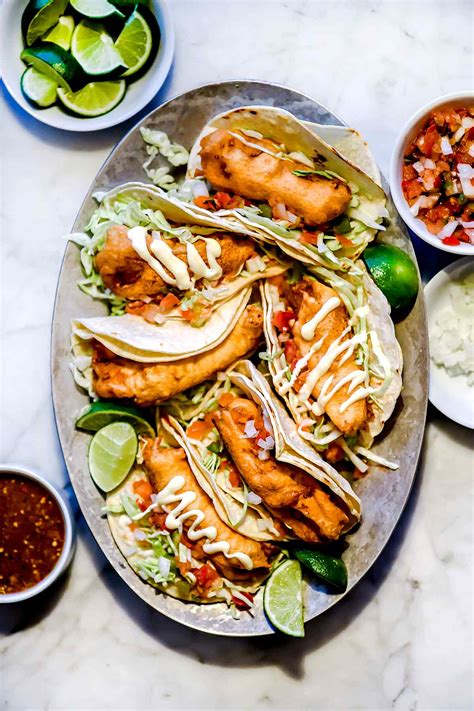 How many protein are in baja fish tacos - calories, carbs, nutrition