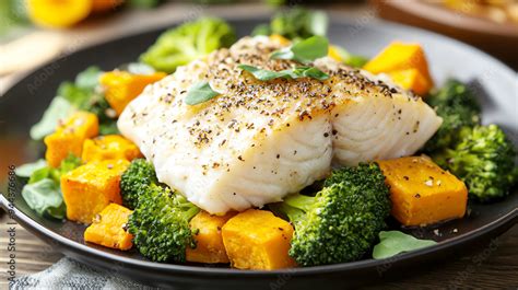 How many protein are in baked cod with sweet potato & olive relish - calories, carbs, nutrition