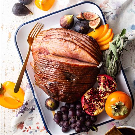 How many protein are in baked ham with sweet glaze - calories, carbs, nutrition