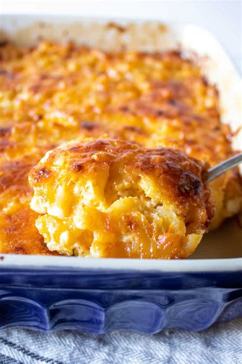 How many protein are in baked mac & cheese - calories, carbs, nutrition