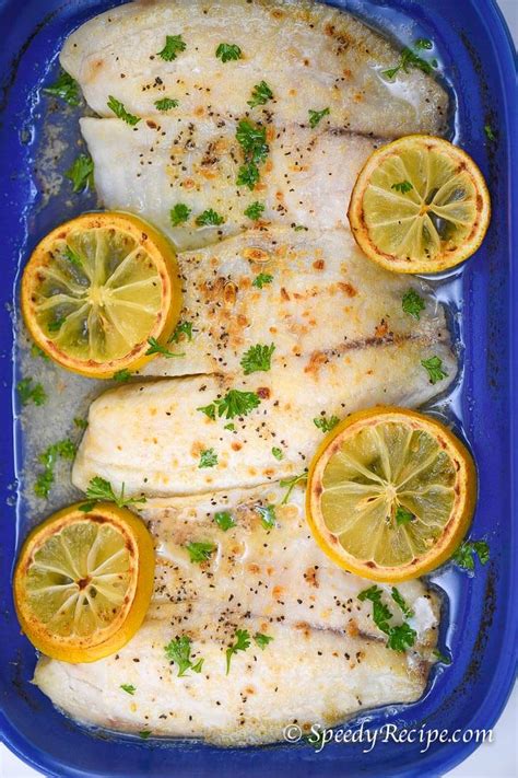 How many protein are in baked tilapia with anchovy lemon butter - calories, carbs, nutrition