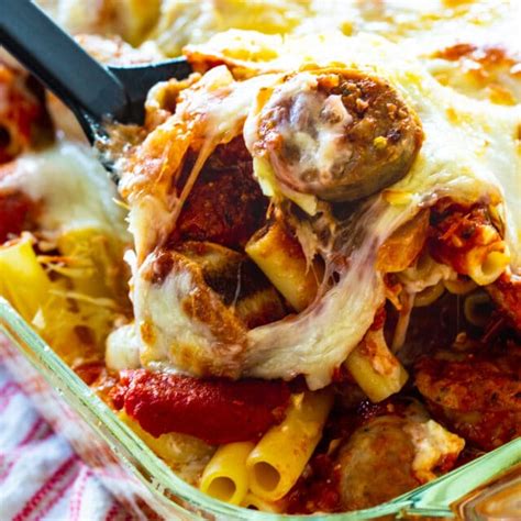 How many protein are in baked ziti with sausage - stg entree - calories, carbs, nutrition