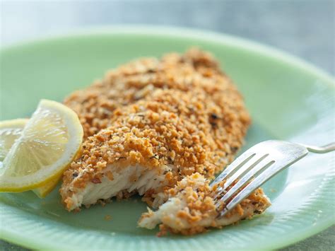 How many protein are in baketilapia with tarragon bread crumb - calories, carbs, nutrition