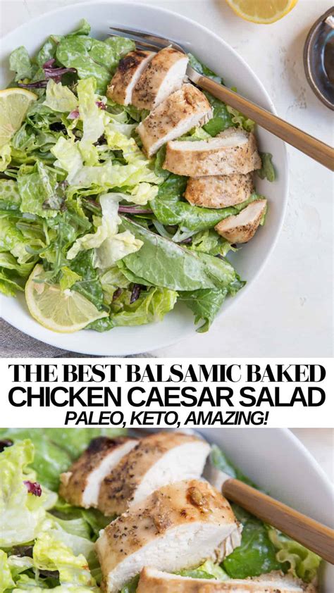 How many protein are in balsamic caesar salad - calories, carbs, nutrition